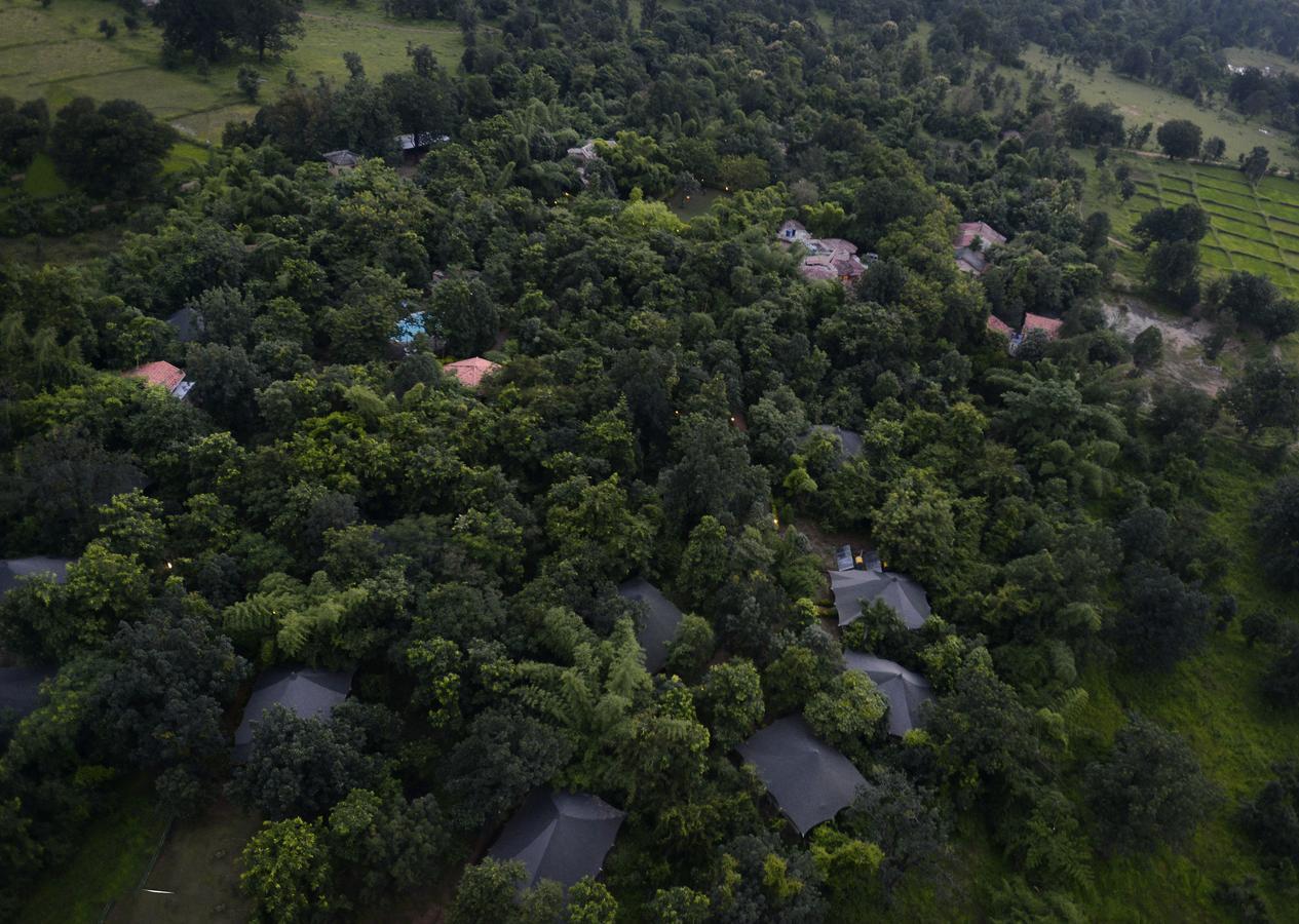 Pench Jungle Camp Hotel Khawāsa Exterior foto