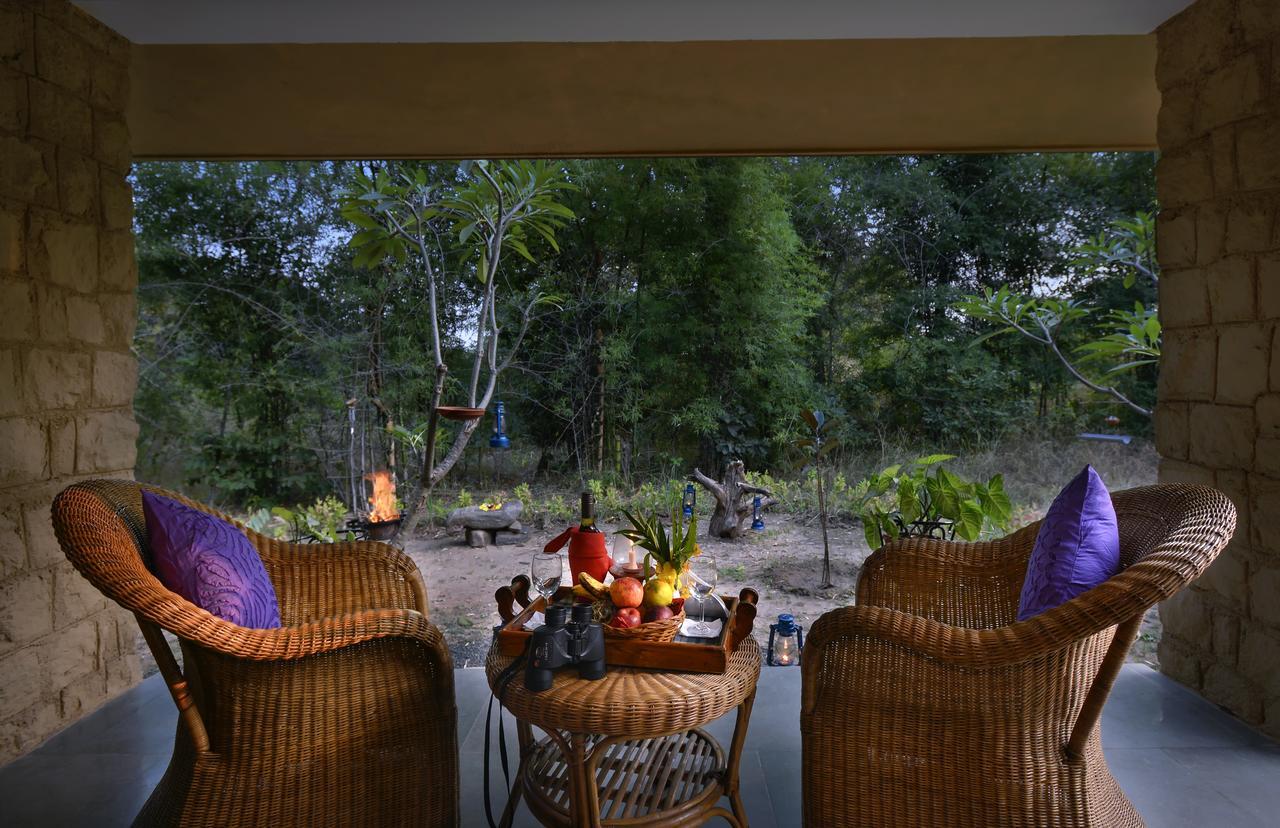 Pench Jungle Camp Hotel Khawāsa Exterior foto