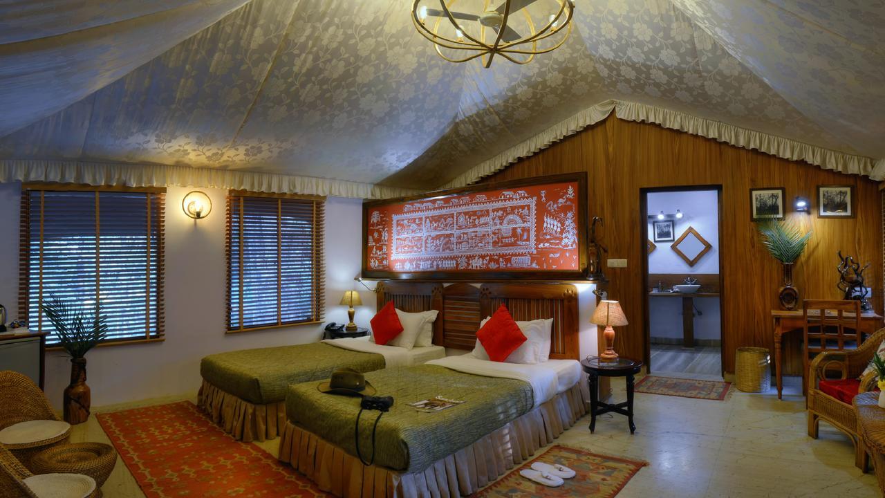 Pench Jungle Camp Hotel Khawāsa Exterior foto